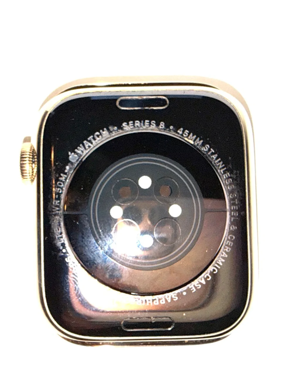 Apple Watch 45mm Gold Stainless Steel Milanaise Band- 8th Gen